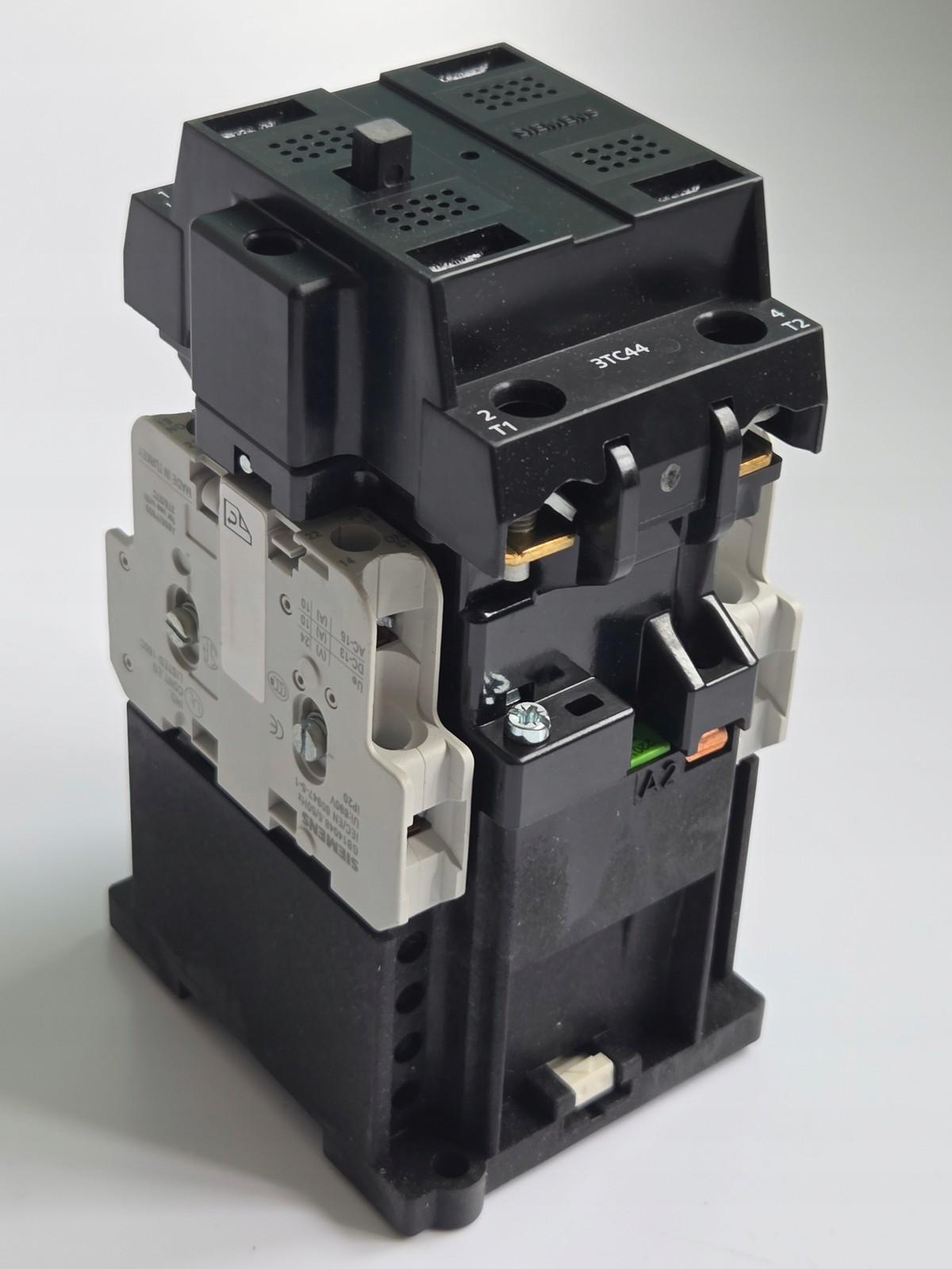 CONTACTOR, DC OPER, SIZE 1, 220V, 2NO+2NC