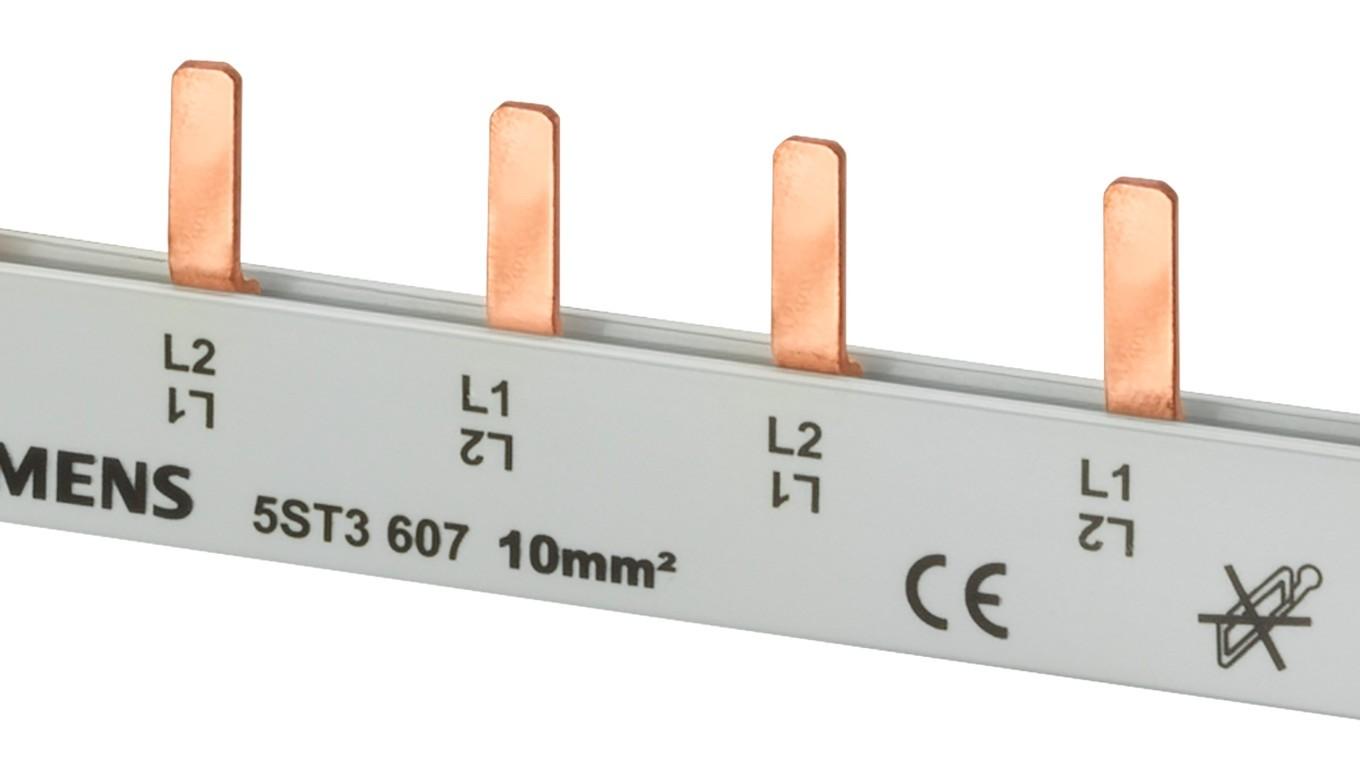 BUSBAR, WITHOUT END CAPS, 2-PHASES, 1016MM