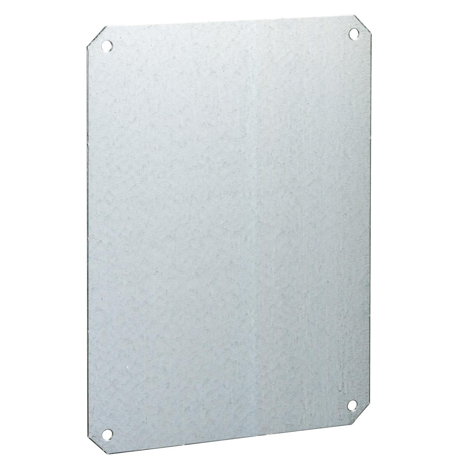Metallic mounting plate for PLS box 54x72cm