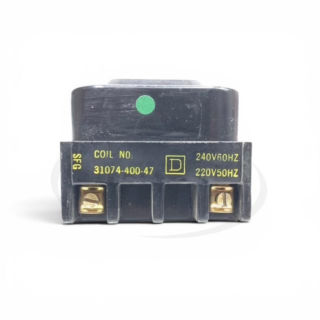 NEMA Motor Starter, Type S, replacement coil, 220/240VAC 50/60Hz, 2 or 3 pole, NEMA size 3 starter and 8903SQ lighting