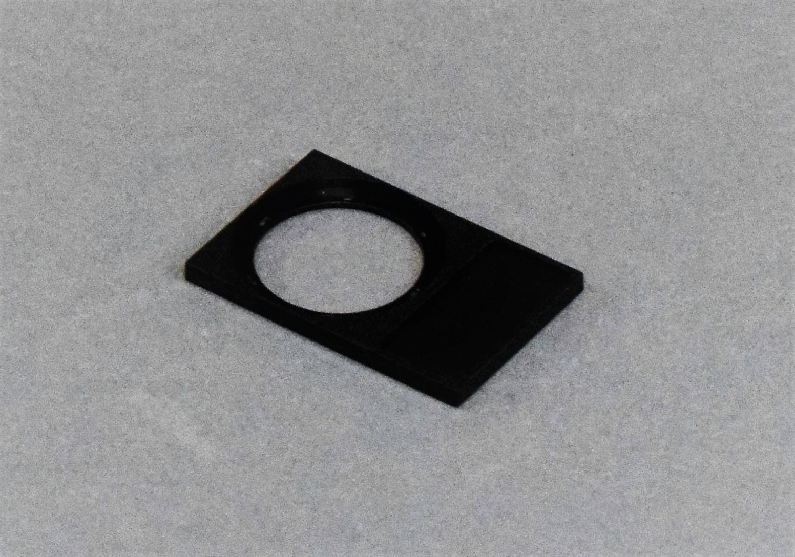 LABEL HOLDER, 12.5 X 27MM, SQUARE BOTTOM
