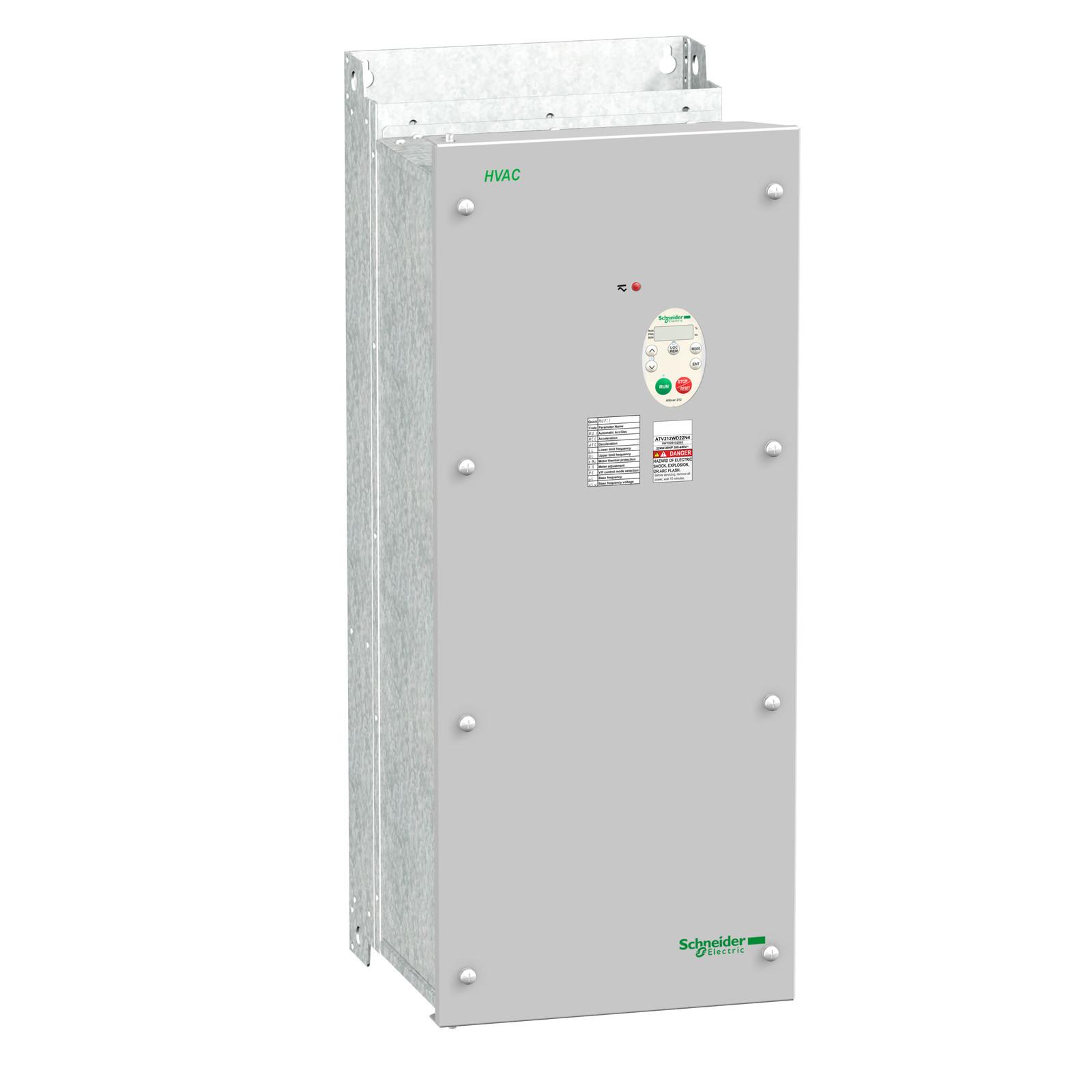 variable speed drive ATV212 - 22kW - 30hp - 480V - 3ph - EMC class C1 - IP55