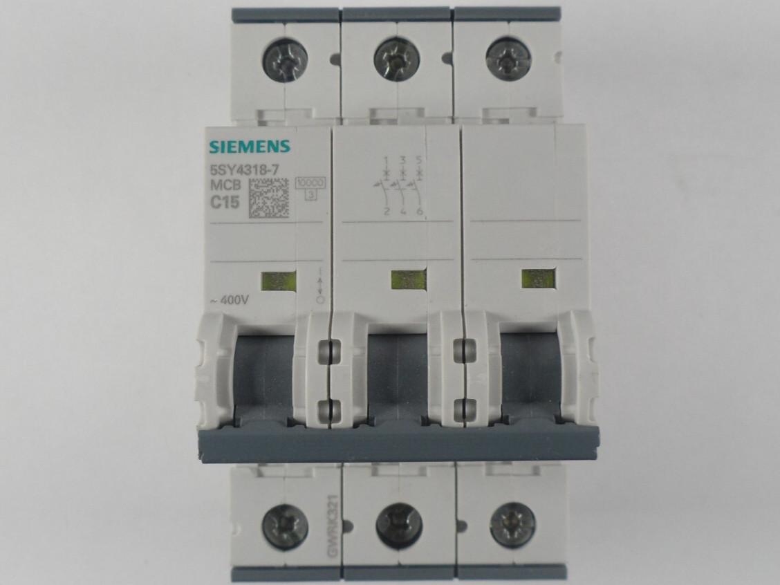 SUP PTOR 5SY4 3P 480V 15A 5K C-TRIP