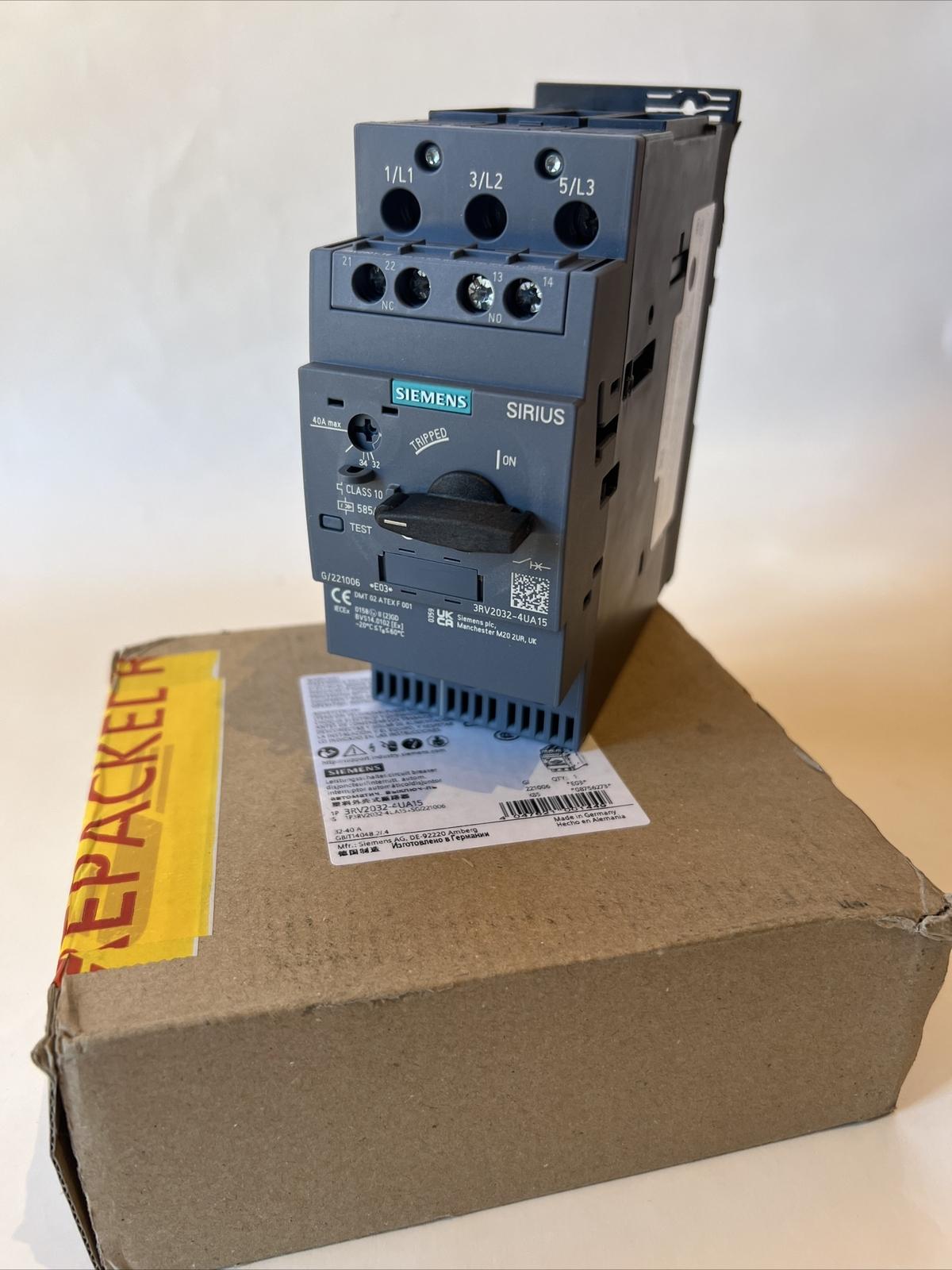 MSP S2 CLASS 10 32-40A SCREW 1NO/1NC AUX