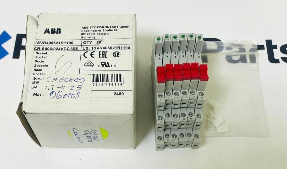 CR-S006/024VDC1SS SOCKET