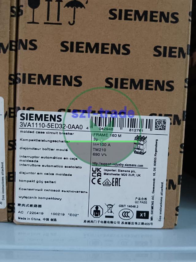 BRKR 3VA11 3P 100A 55KA FTFM NUT