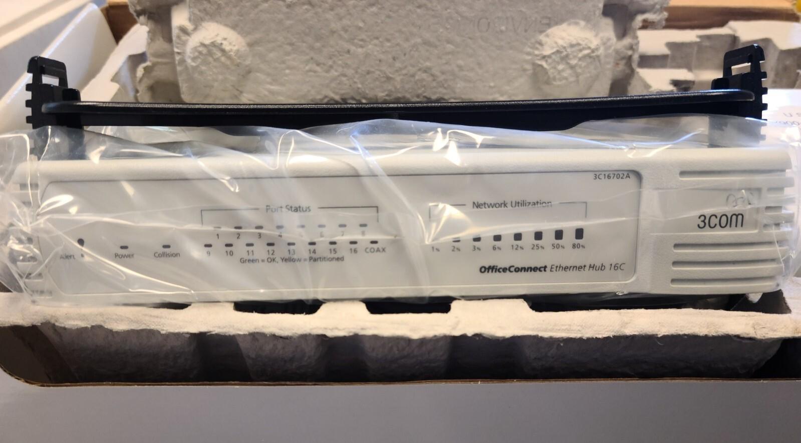 Office connect ethernet hub 16c 3C16702A)