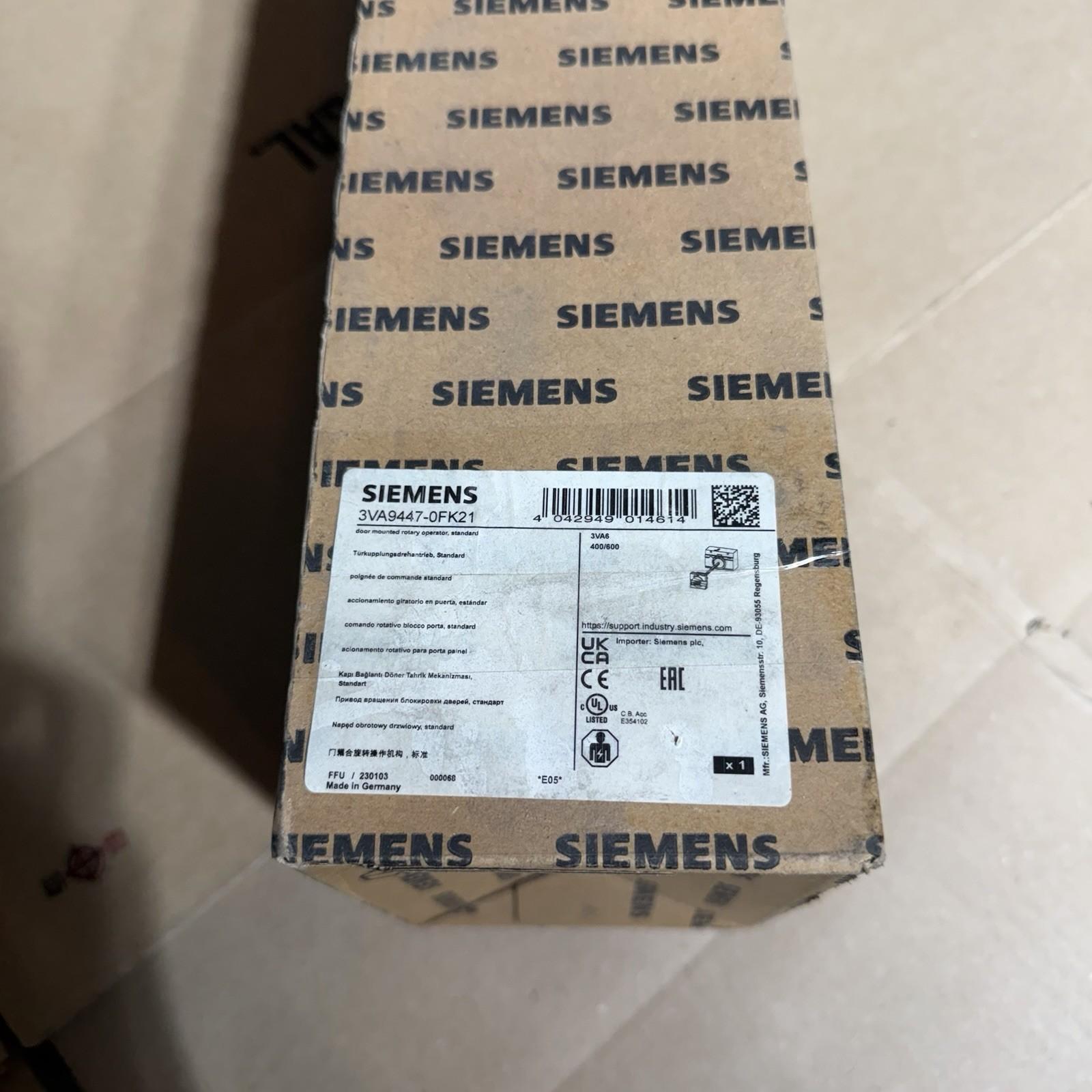 BREAKER 3VA6 600A PLASTIC ROT HDL 4X LOK