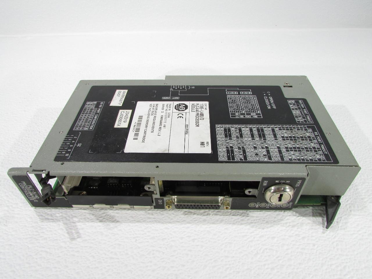 PLC5 CPU 1785-L40B/D ONLY!!!!!!