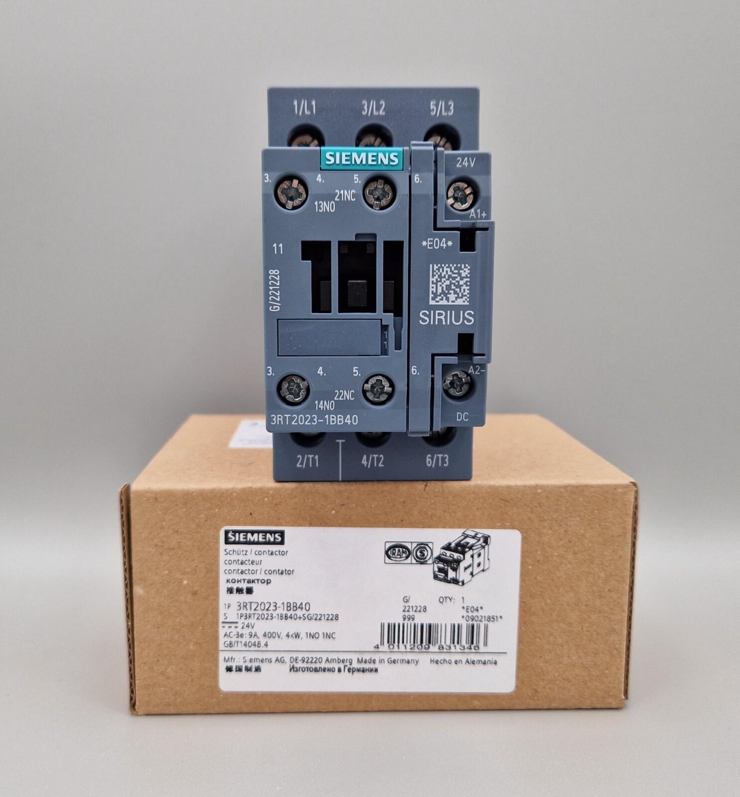 CONTACTOR.AC3:4KW 1NO+1NC AC/DC 21-28V