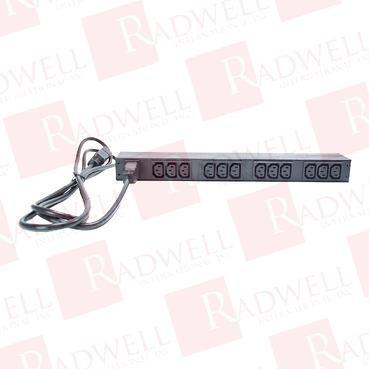 APC NetShelter Basic Rack PDU, 1U, 1PH, 3.7kW 230V 16A or 3.3kW 208V 16A, x12 C13 outlets, C20 cord