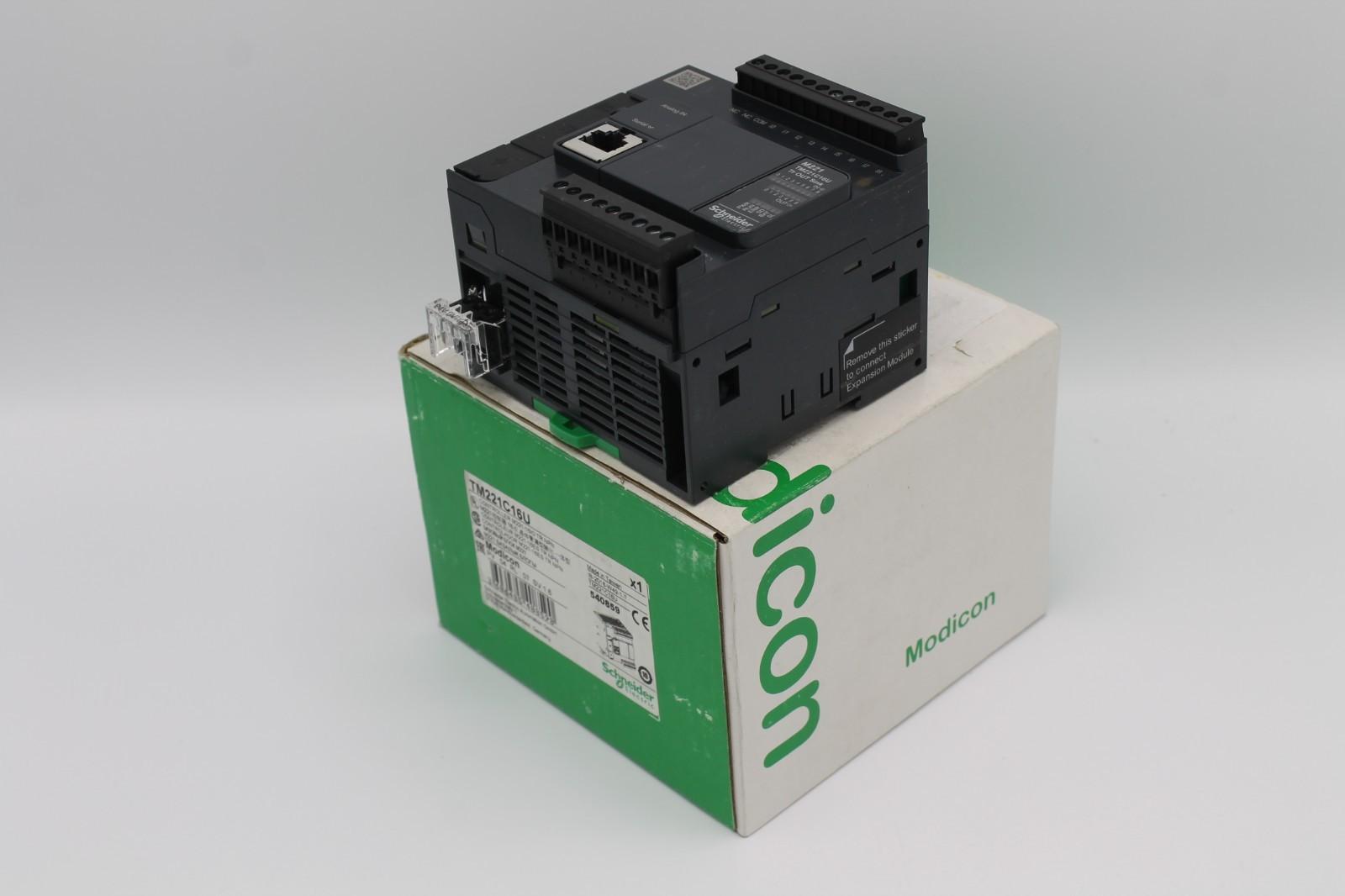 Logic controller, Modicon M221, 16io tr.npn