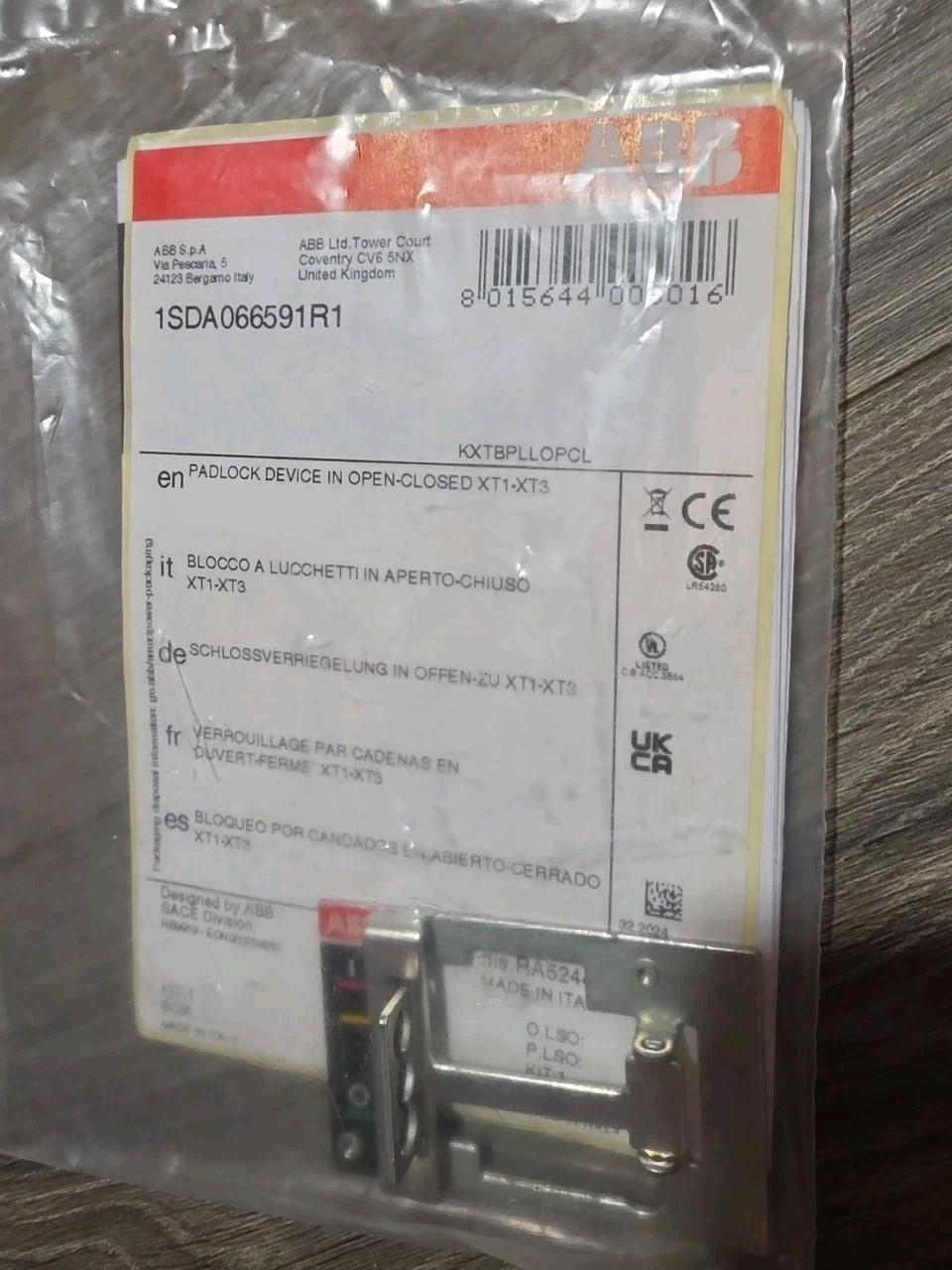 PLL XT1-XT3 PADLOCKS DEVICE OP/CL