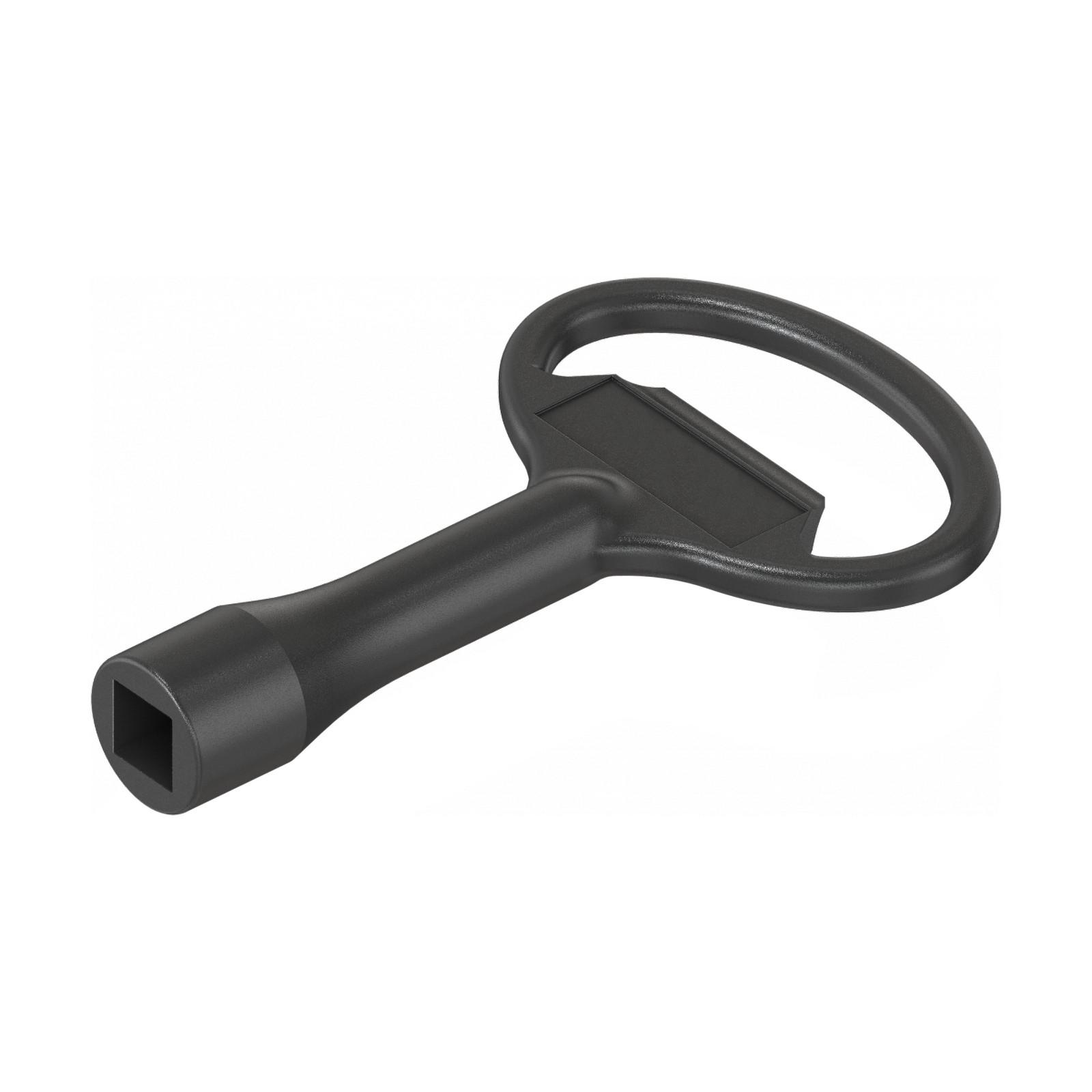 Metal key for 7mm square insert