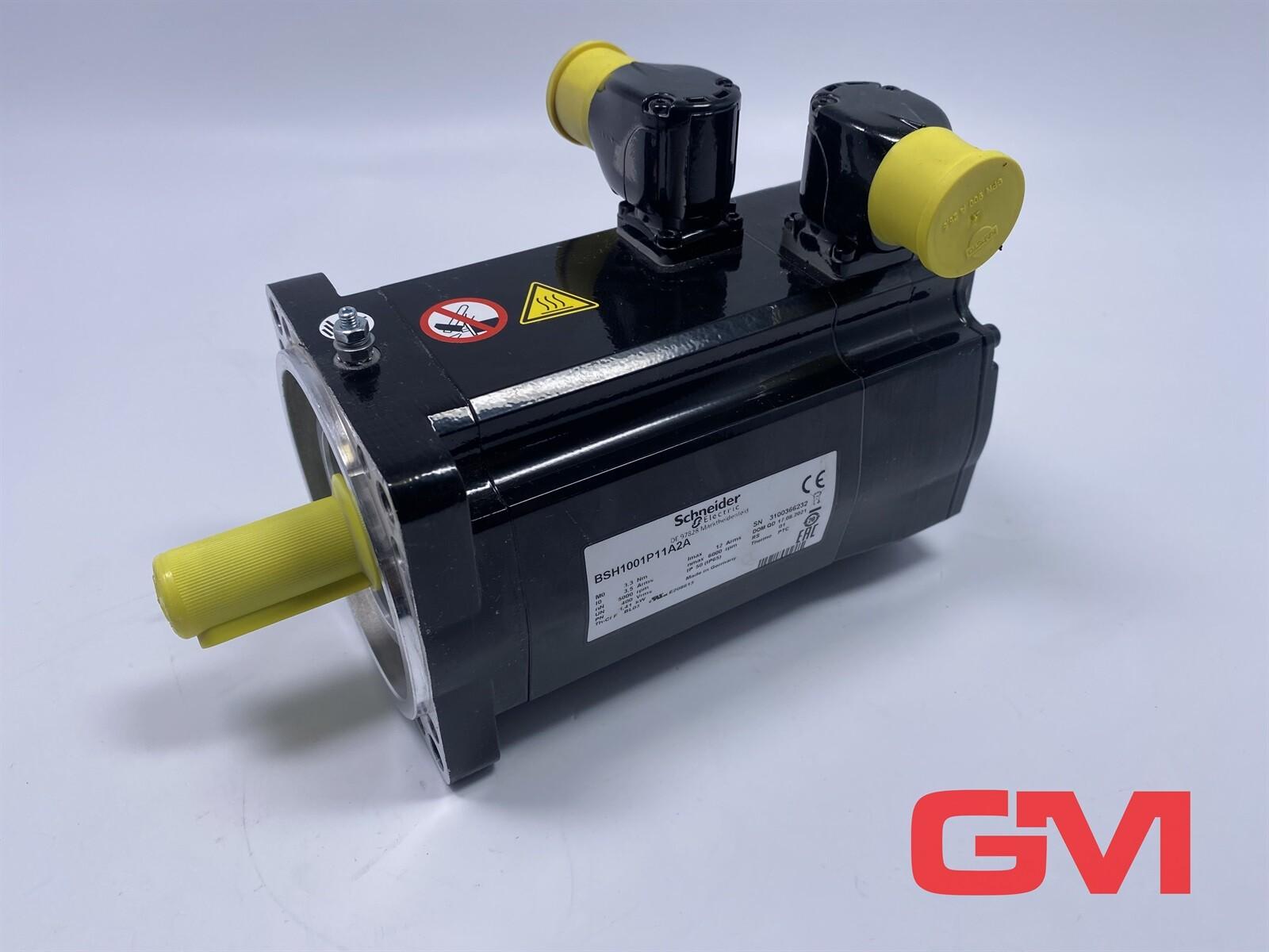 servo motor BSH, Lexium 05, 2.7N.m, 3000rpm, 100mm, keyed shaft, Sincos single turn, without brake, IP50