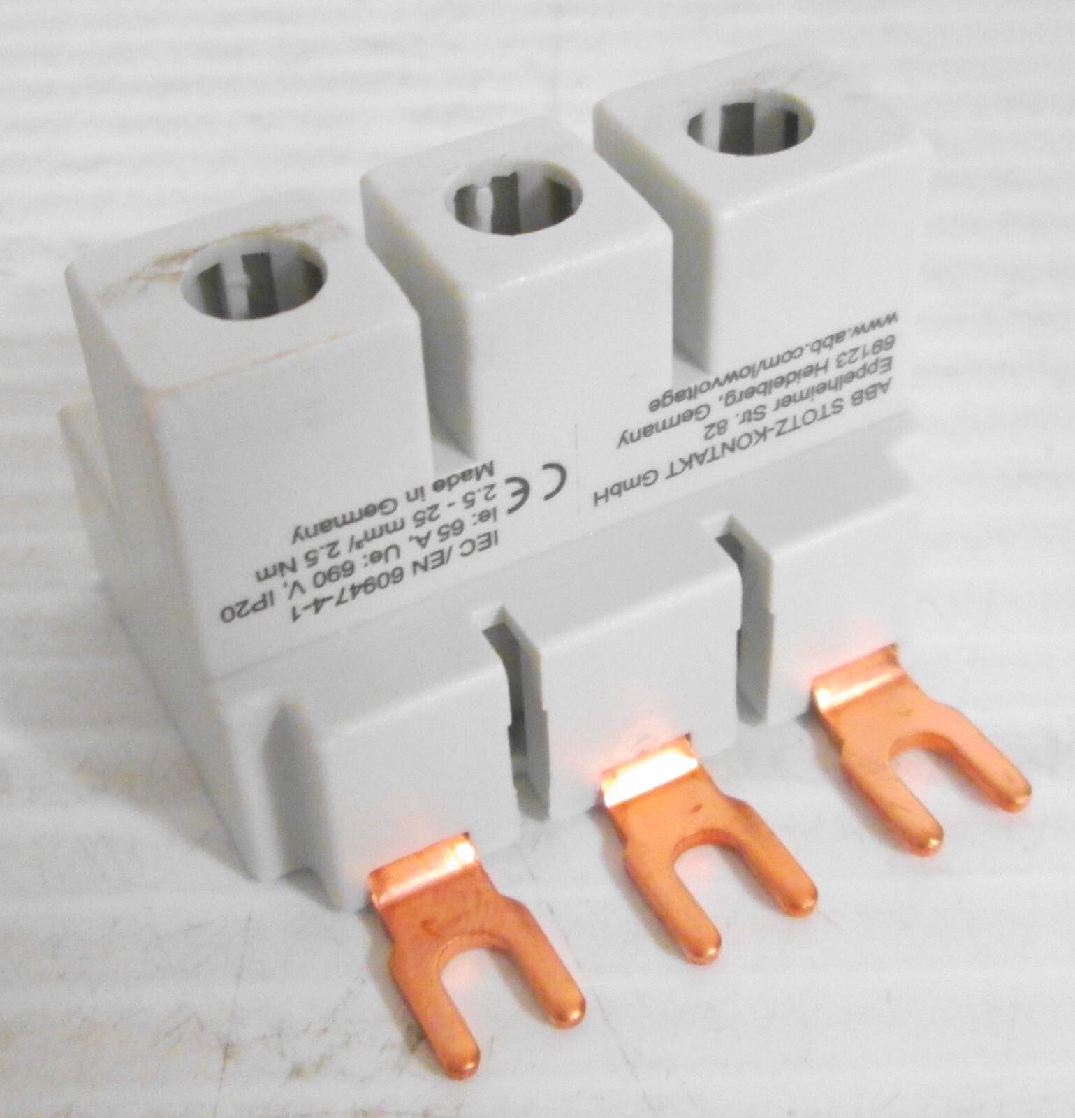 S1-M3-25 Power Infeed Block