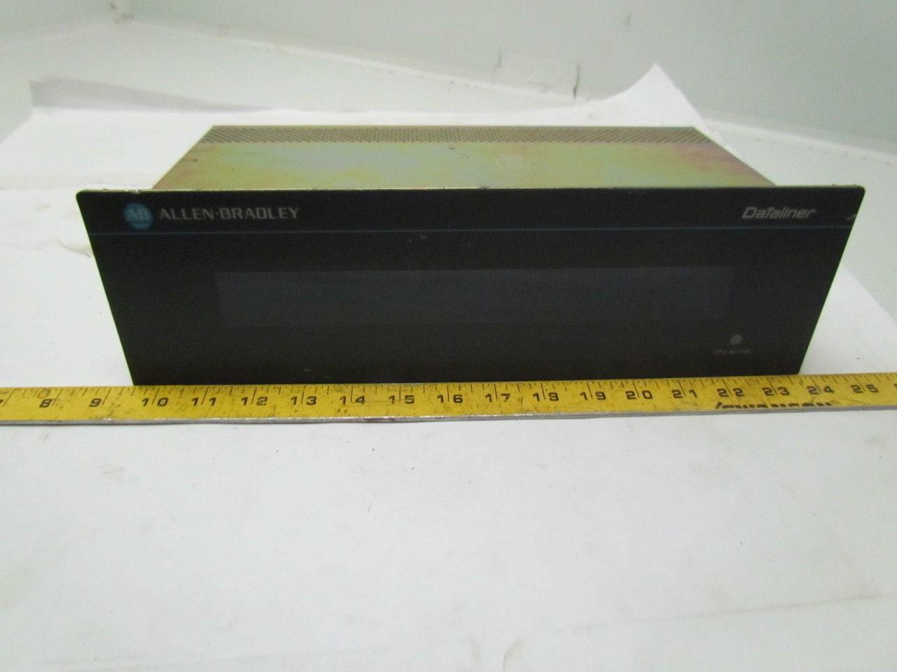 Bradley 2706-B13J31 Ser Rev Dataliner DL40 Plus message display
