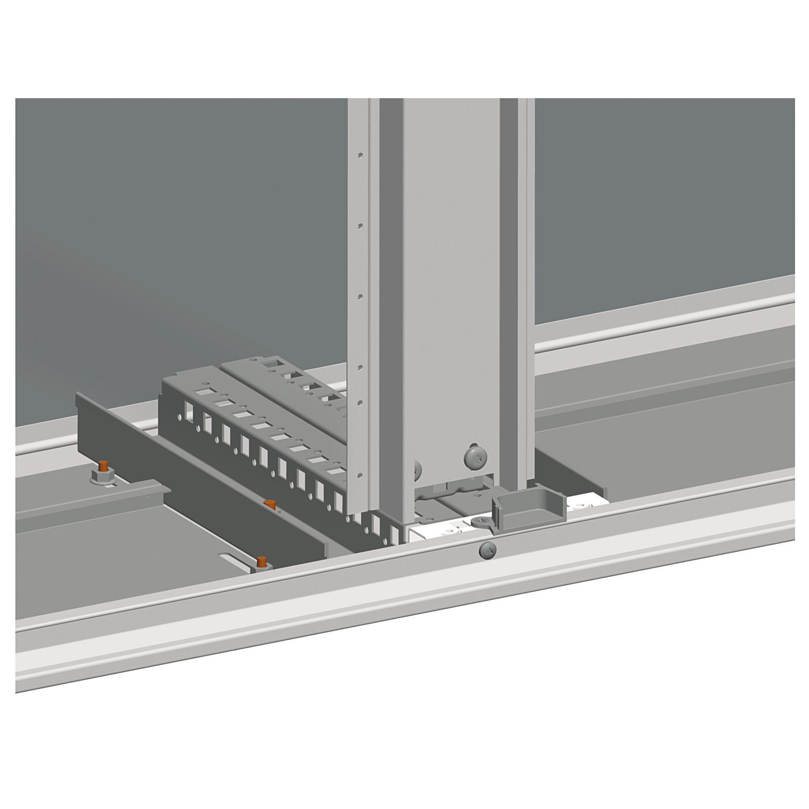 Spacial SM top/bottom adjustment rail - depth 600 mm