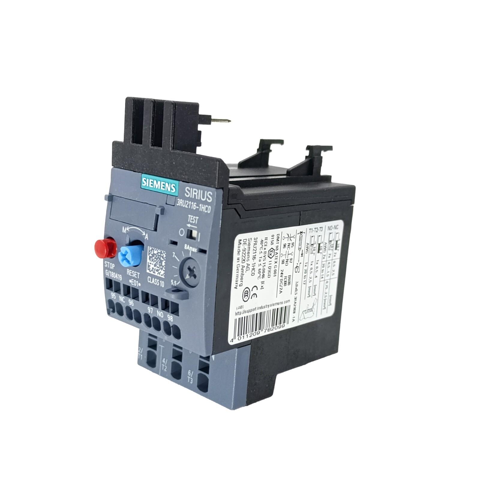 OVERLOAD RELAY CL10 S00 5.5-8A SPRNG