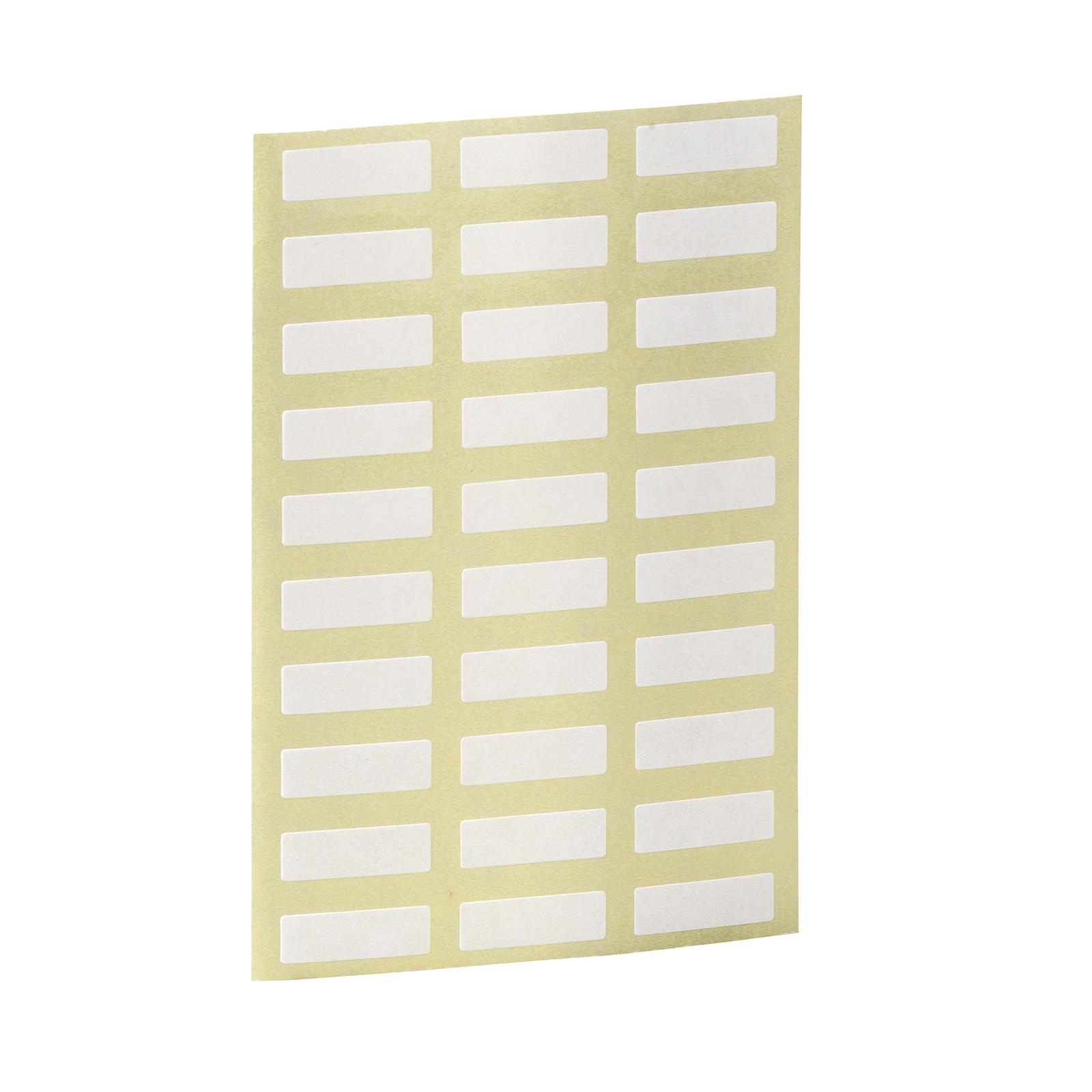 sheet of label LA9D, 7x21mm, for TeSys Deca