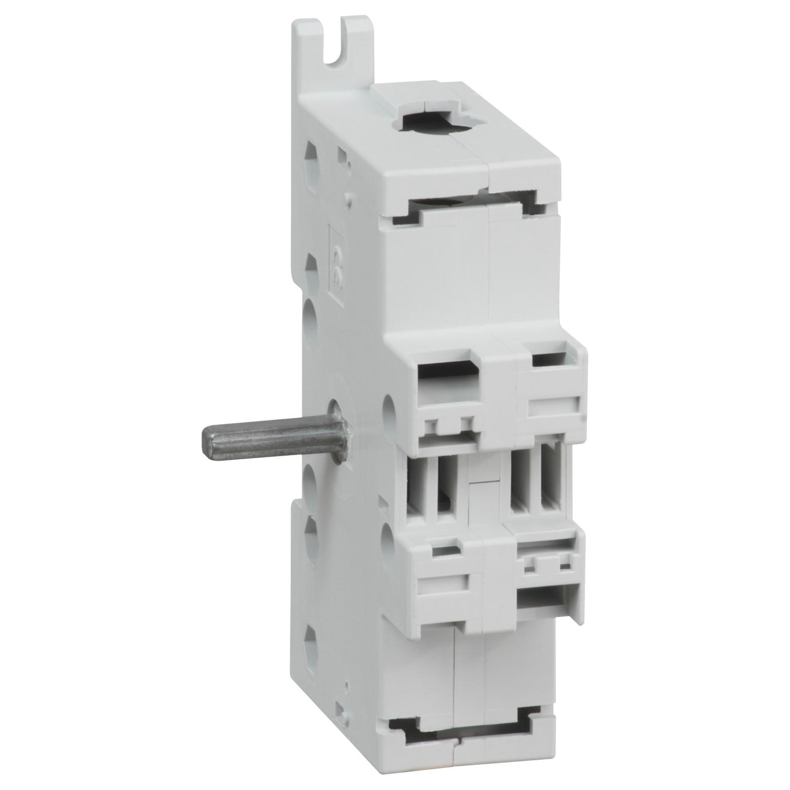 Auxiliary contact support, TeSys GS, 30 to 32A, for switch disconnector fuses GS1D