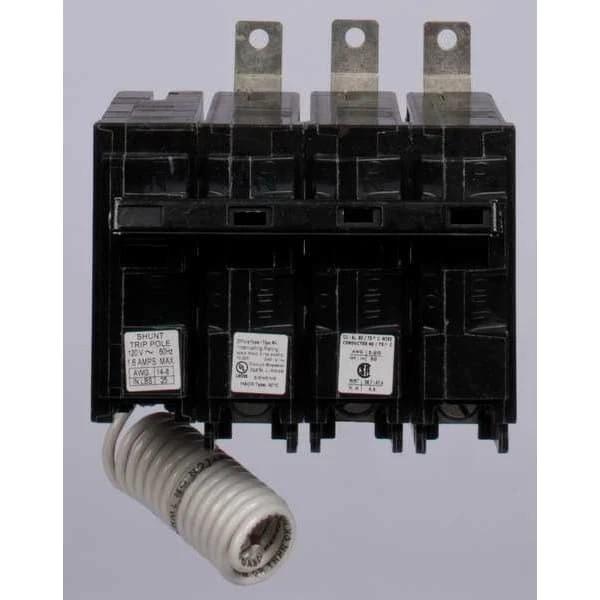 BREAKER 50A 3P 240V 65K HBL 120V SHUNT