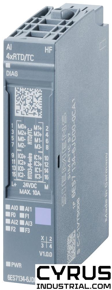 ET 200SP. AI 4xRTD/TC 2-/3-/4-Wire. PU10