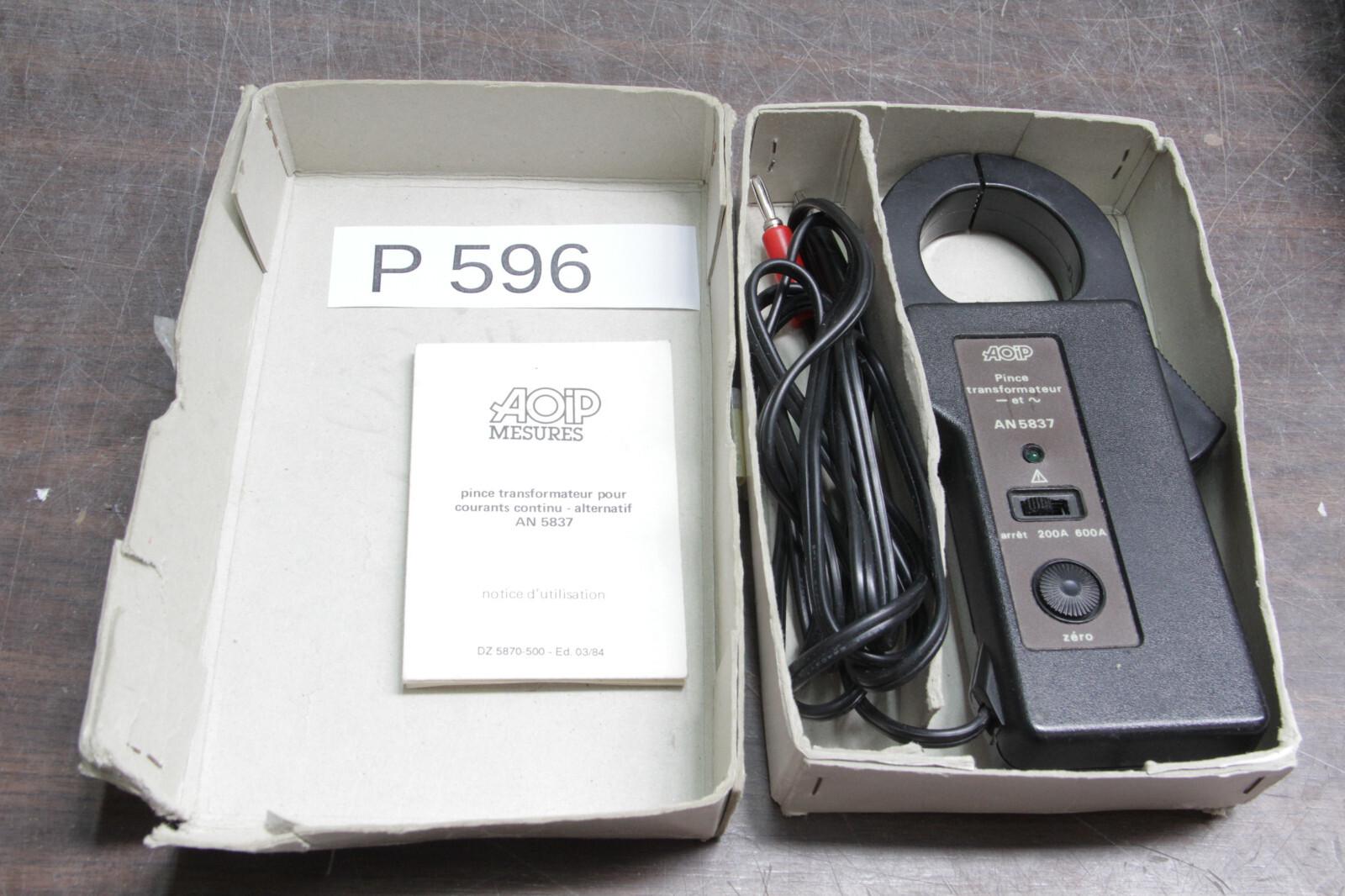 AN5837 DC AC CLAMP METER PINCE TRANSFORMATEUR 200A 600A P596