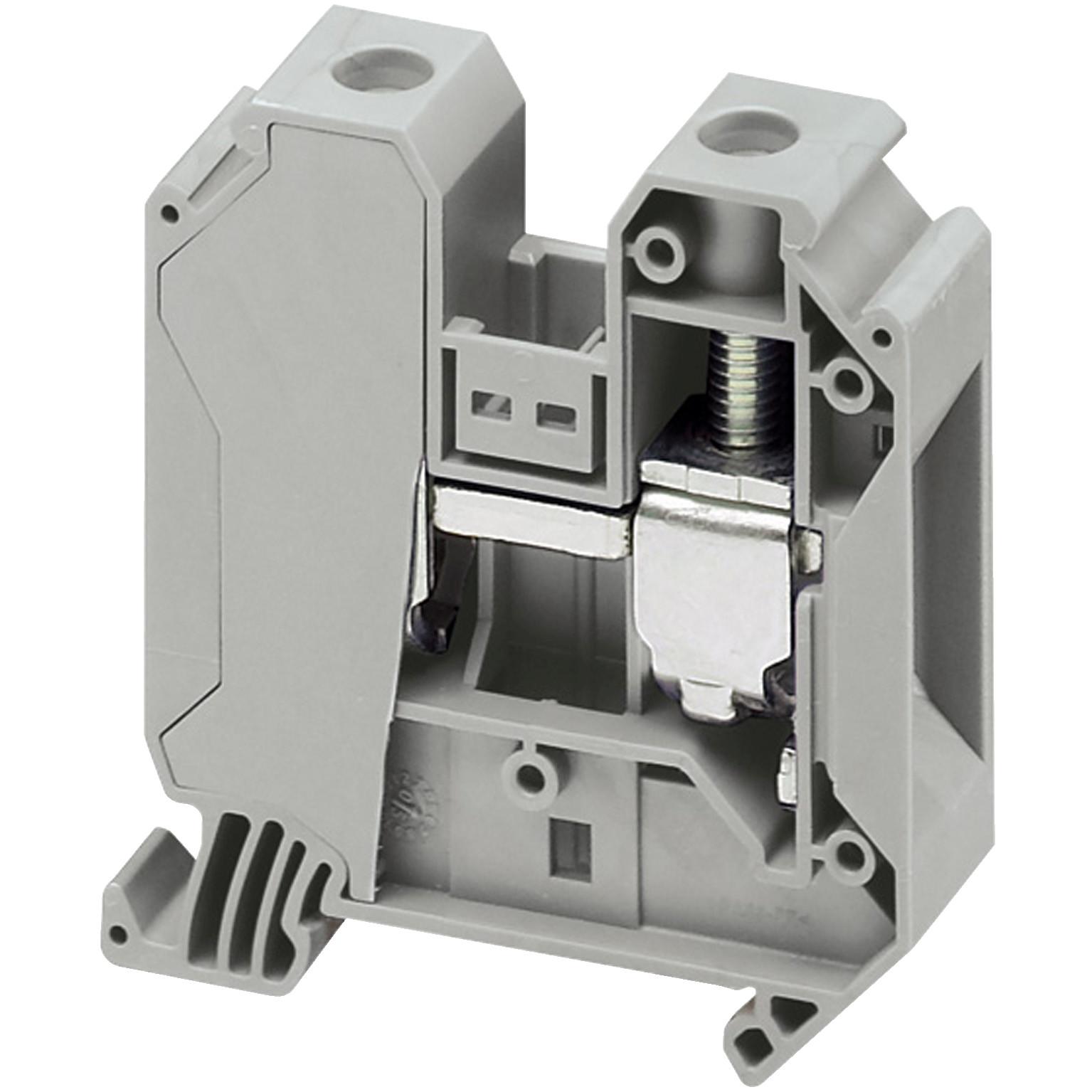 SCREW TERMINAL, FEED THROUGH, 2 POINTS, 35MMÂ² , GREY