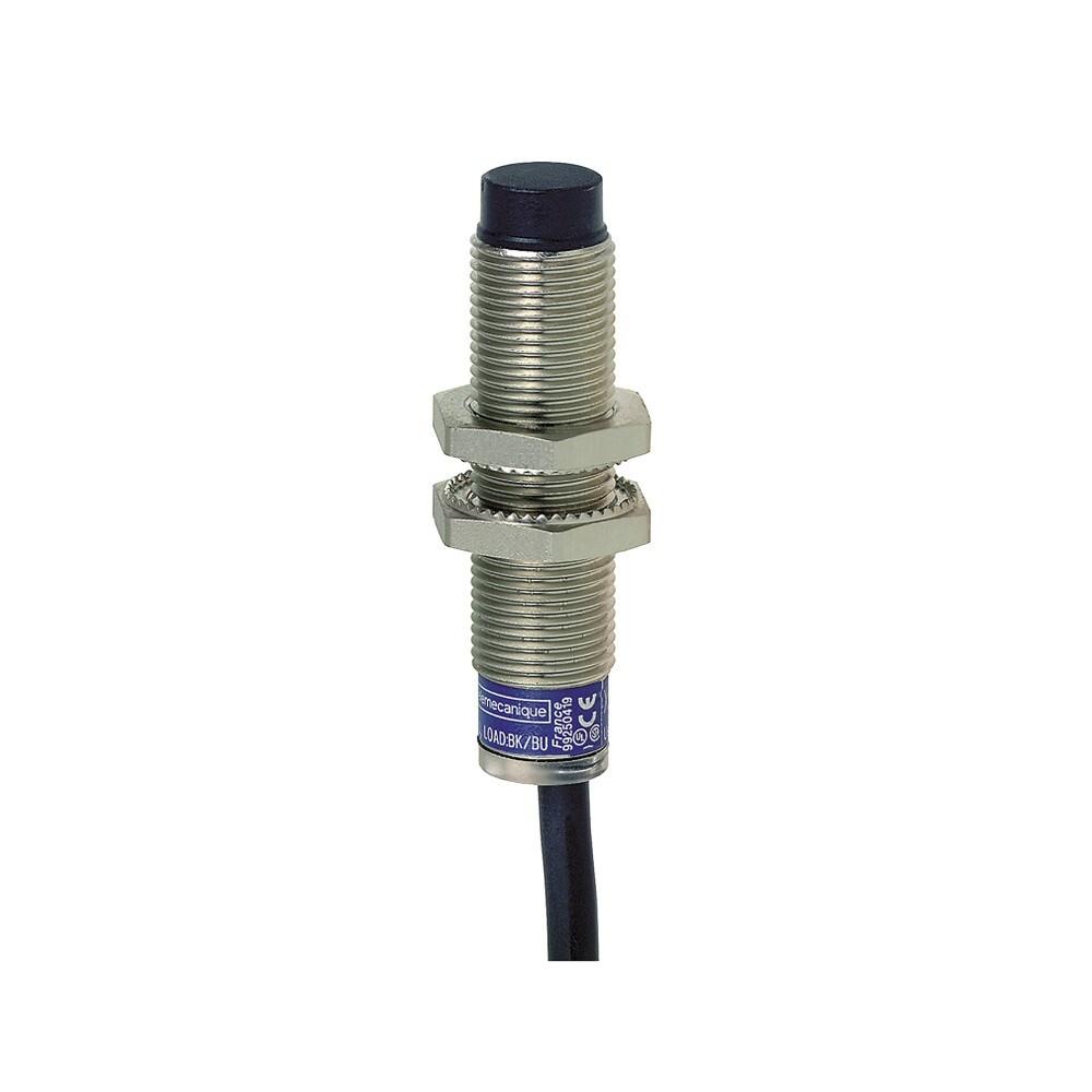 Inductive proximity sensors XS, inductive sensor XS2 M12, L55mm, stainless, Sn7mm, 12...24 VDC, cable 2 m
