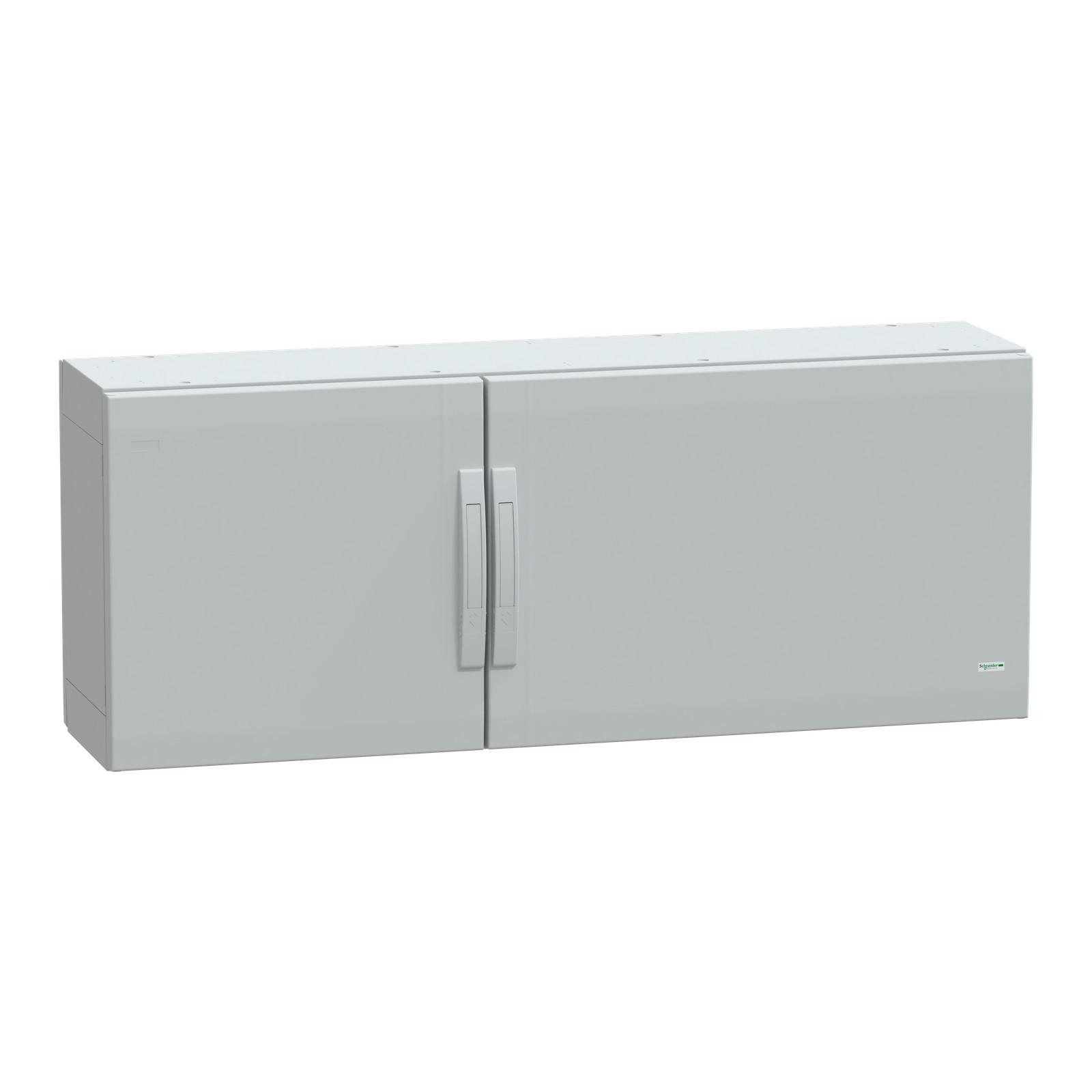 Floor standing polyester enclosure, Thalassa PLA, plain door, completely sealed, 500x1250x320mm, IP65, IK10