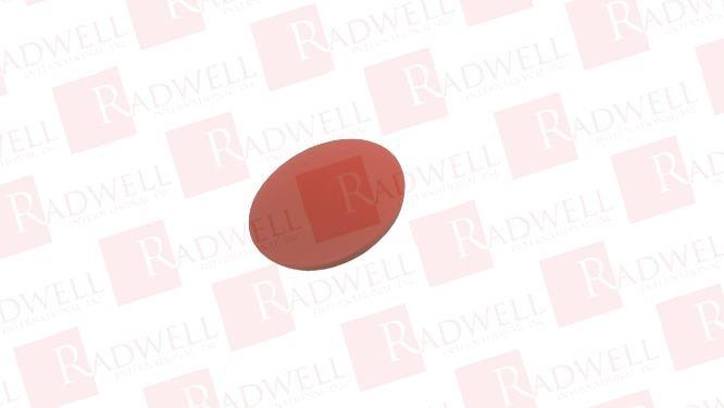 red cap unmarked for rectangular multiple-headed pushbutton Ø22
