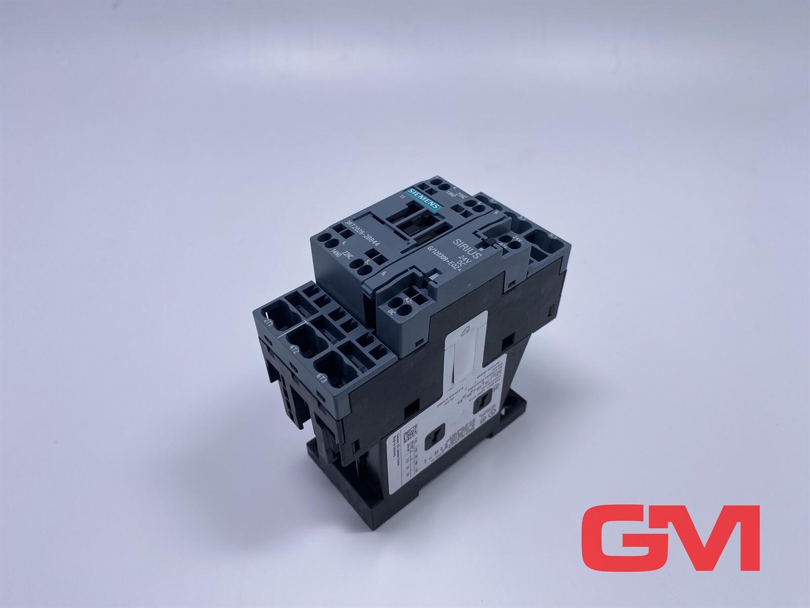CONTACTOR S0 25A 24VDC 2NO/2NC SPRG