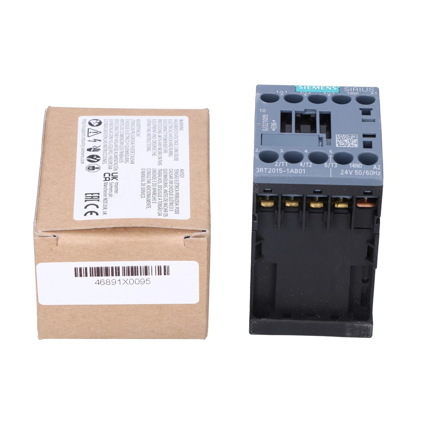 CONTACTOR S00 7A 24VAC 1NO SCRW