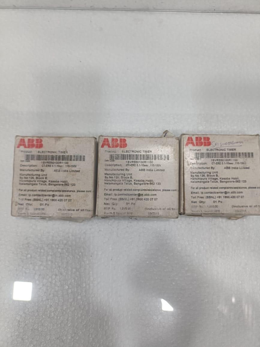 CT-ERE Time relay, ON-delay 1c/o, 0.1-10s, 110-130VAC