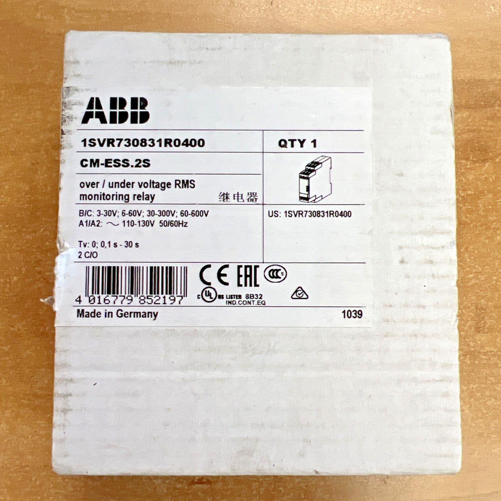 CM-ESS.2S VOLTAGE MON. RELAY