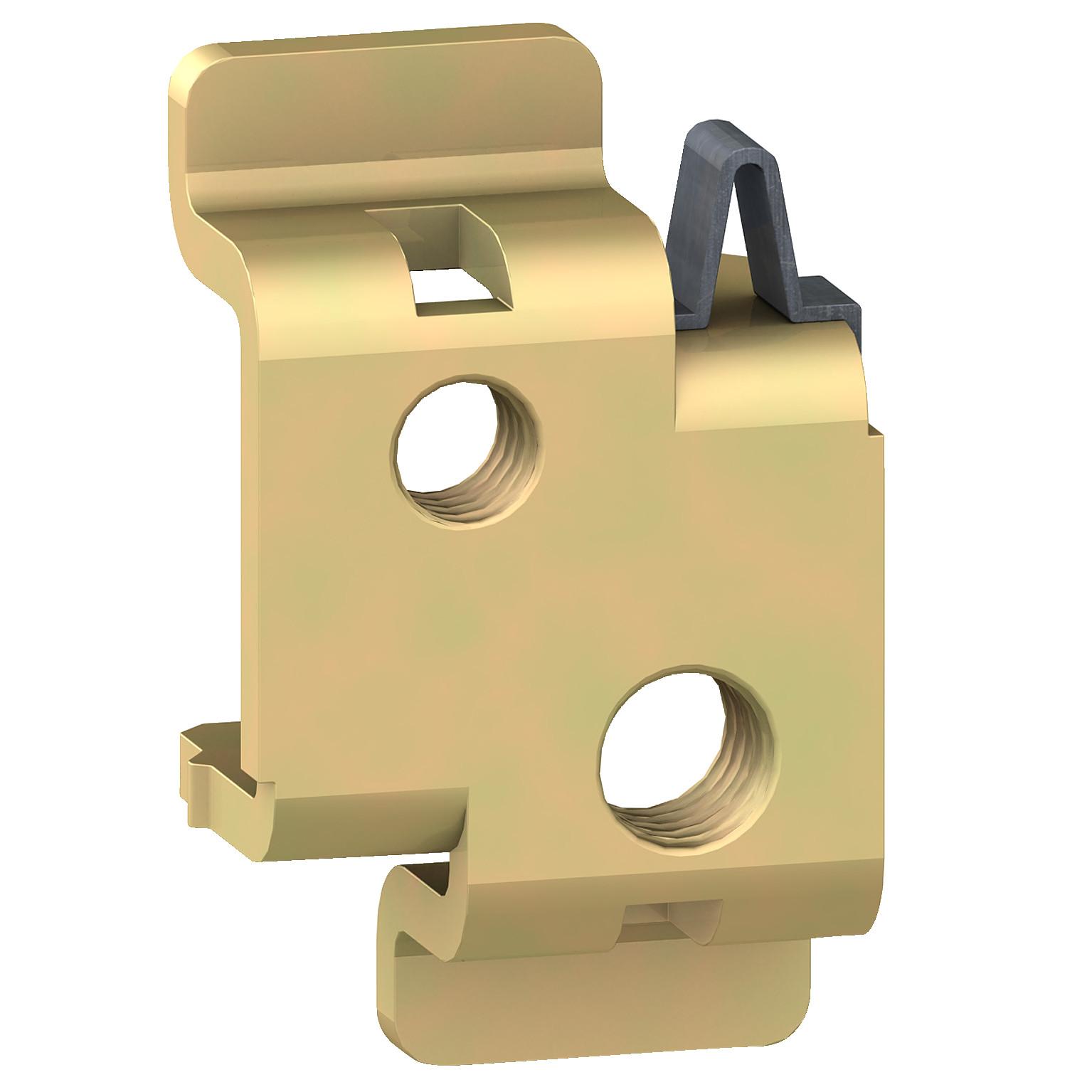 set of 100 nuts for rail - M3
