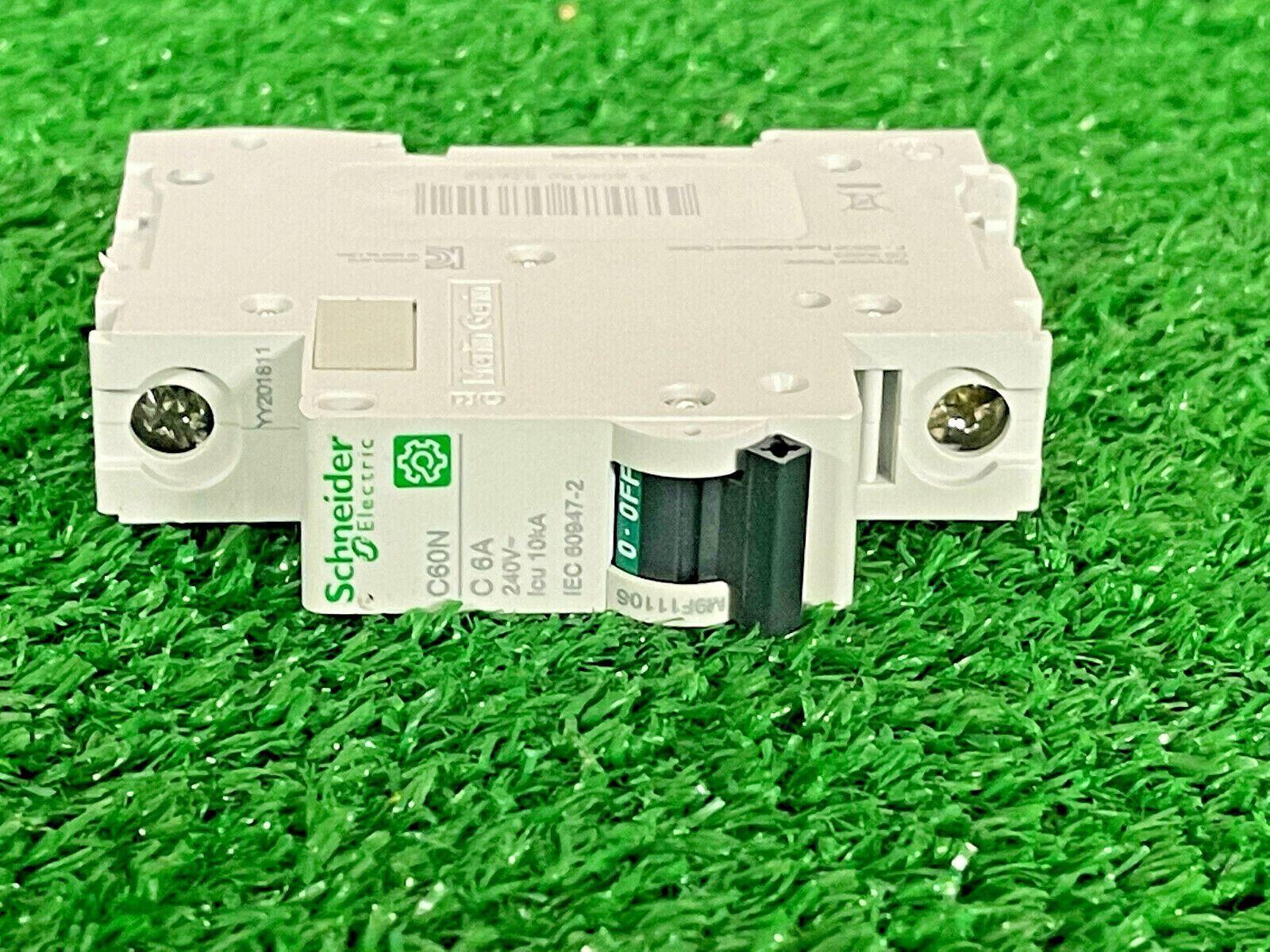 Miniature circuit breaker (MCB), Multi9 C60N, 1P, 6A, C curve, 10kA (IEC/EN 60947-2)