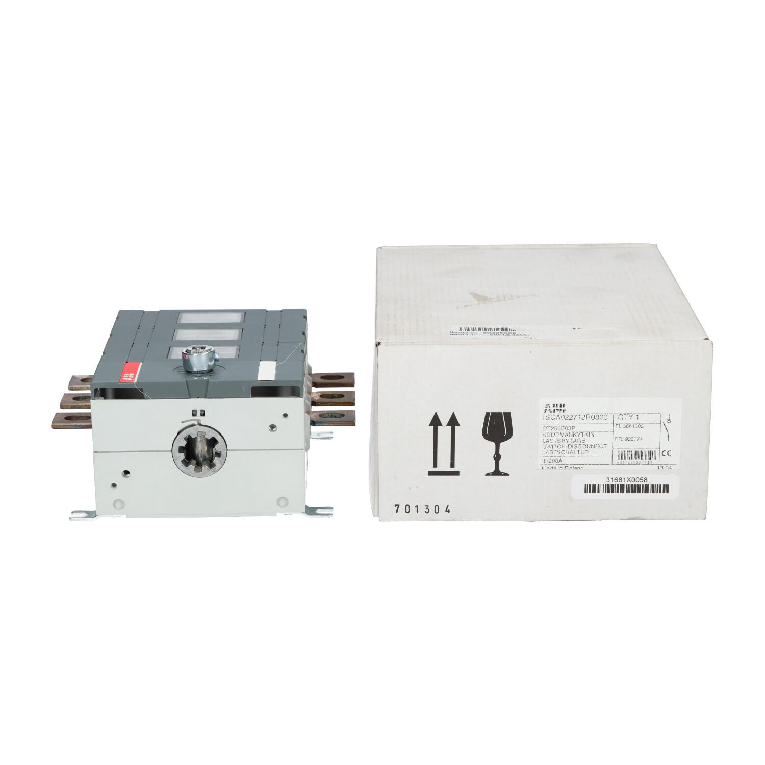 OT200E03P SWITCH-DISCONNECTOR
