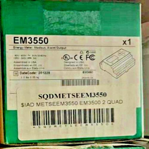PowerLogic EM3500 DIN rail meter - Modbus 2 quadrant - current transformer