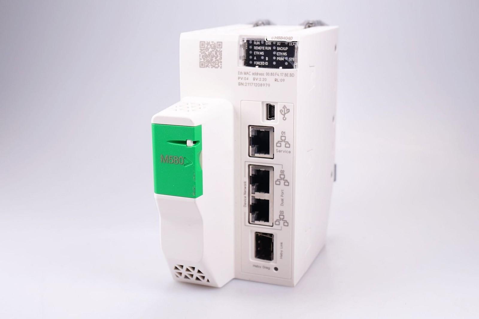 redundant processor, Modicon M580, 16MB, 61 Ethernet devices, 16 remote IO racks of X80 and Quantum IO