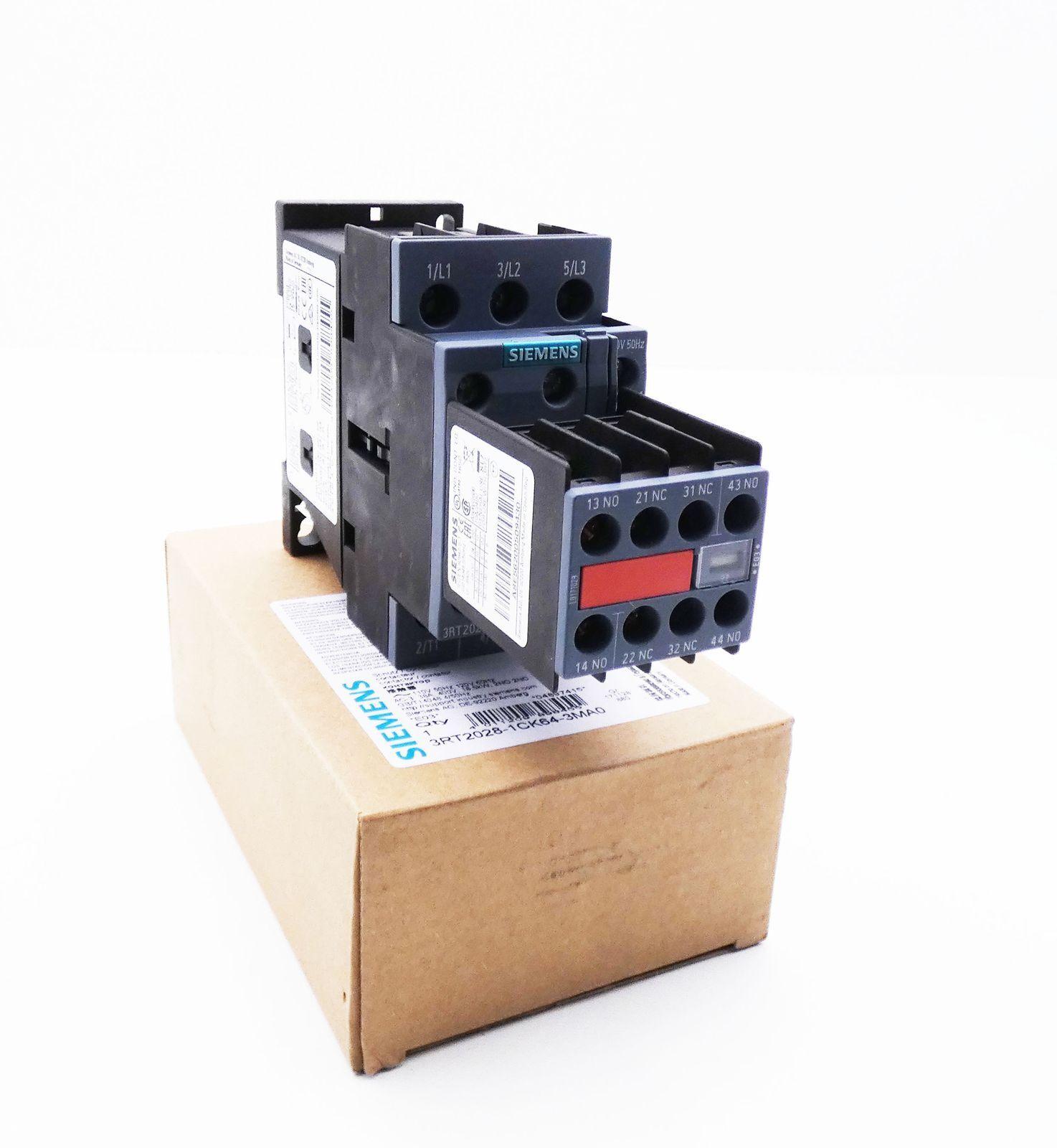 CONTACTOR S0 38A 120VAC 2NO/2NC SCRW