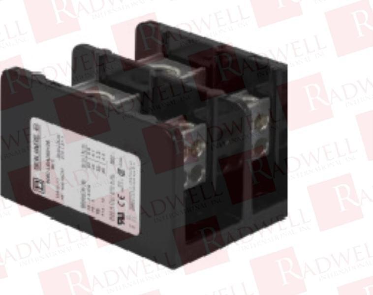 Power distribution block, Linergy, 1 pole, 2 line, 6 load, 350A Cu, 600V