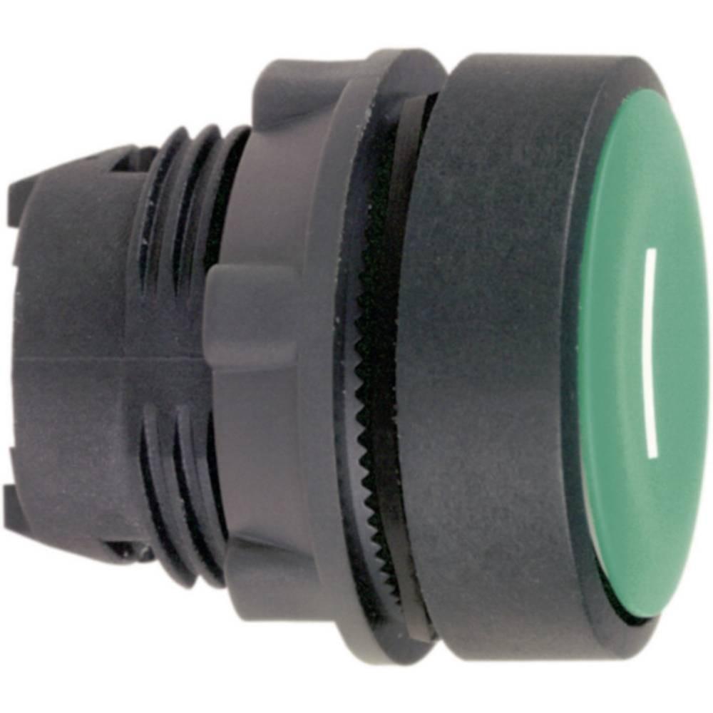Head for non illuminated push button, Harmony XB5, plastic, flush, red, 22mm, spring return, marked STOP