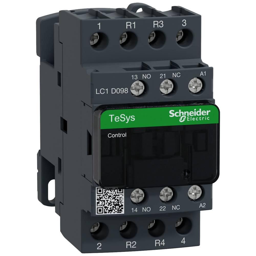 IEC contactor, TeSys Deca, nonreversing, 20A resistive, 4 pole, 2 NO and 2 NC, 230VAC 50/60Hz coil, open style