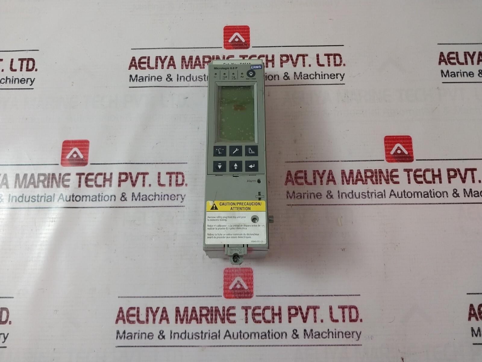 Trip unit, PowerPact P, R, with rating plug, Micrologic 6.0P, LSIG protection, metering and advanced protection