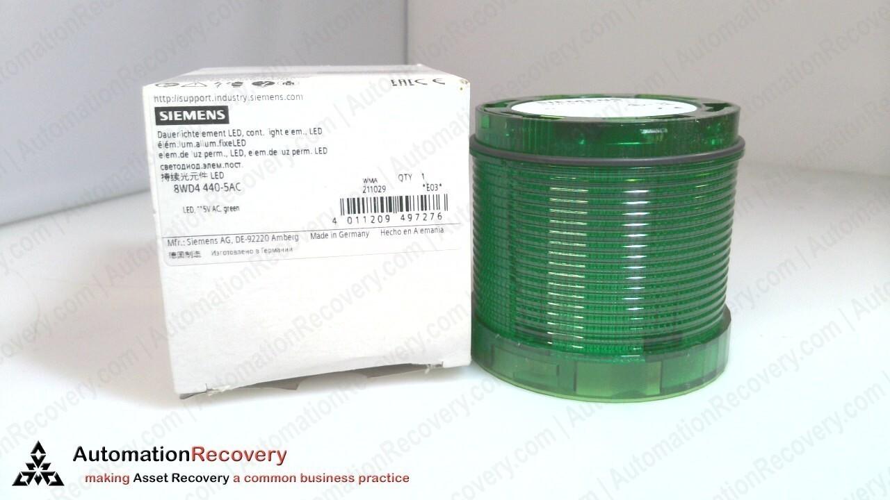 SIG.COL.STEADY LIGHT LED GREEN 115V