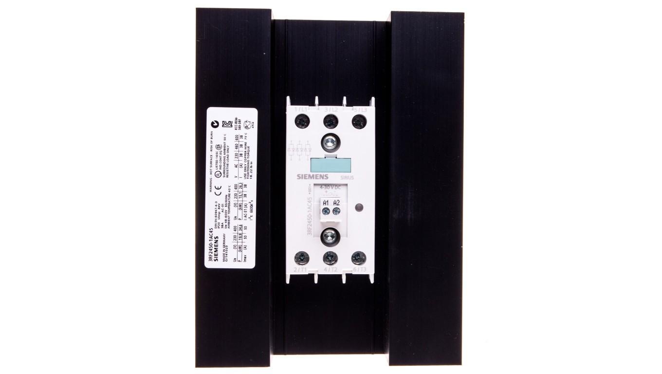 SS CONT, 50A, 48-600V, 3P, 4-30VDC, ZP, SCREW