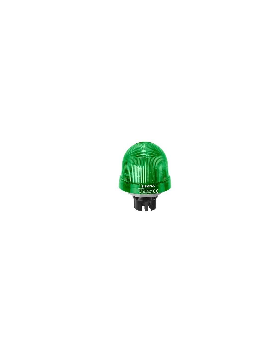 BUILT-IN LUMINAIRE, ROTATING, 24V, GREEN