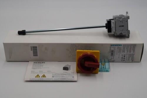 Main switch 3-pole Rated